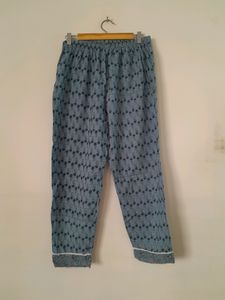 Blue Printed Kurta Set (Women's)