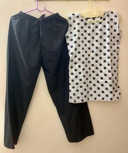Top And Palazzo Set