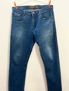 Men's Dark Wash Denim Jeans