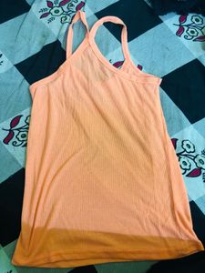 Orange Camisole Tank Top
