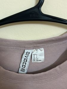 H&amp;M Long Sleeve Cropped Top