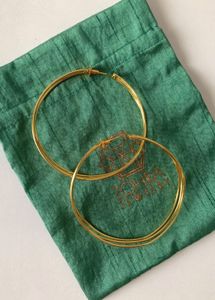 Gold Triple Hoop Earrings