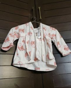 Carter's Cute Owl Print Baby Hoody Bath Gown