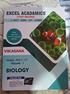 Excel Academics Biology Textbook Vol. 1