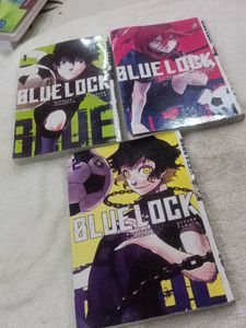 Blue Lock Manga Volumes 1-3