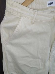 Beige Cargo Pants