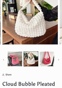 🤍🦢Fluffy White Handbag🦢🤍