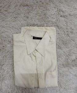 Men's Classic Cream Striped Shirt
