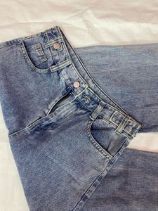 Light Wash Wide Leg Jeans