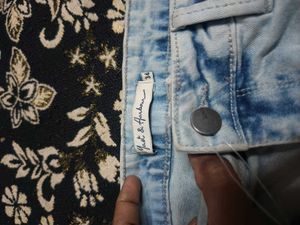 Vintage Mast &amp; Harbour Wash Denim Mini Skirt