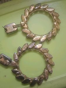 Sparkling Hoop Earrings