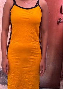 Nike Yellow Tracksuit Dress Set