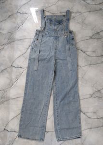Pocket Pinafore Dungree Jeans
