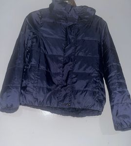 Navy Puffer Jacket