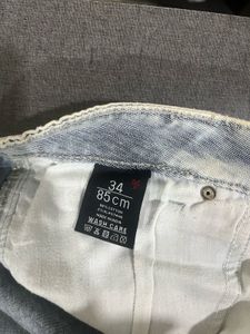 Light Wash Denim Jeans