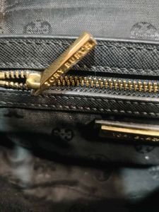 Tory Burch Black Leather Crossbody Bag