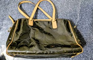 Coach Signature Monogram Tote Bag original