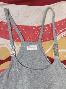 Grey Pinafore Dress - Casual &amp; Chic😻
