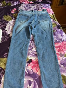 Distressed Denim Jeans