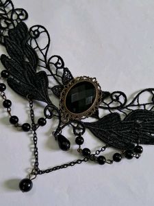 Gothic Lace Choker Necklace