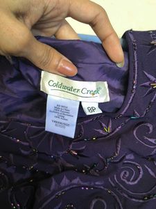 Elegant Purple Ethnic Gown
