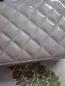 Quilted Patent Crossbody Bag