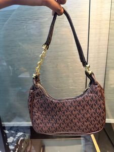 Michael Kors Copy Brown Black Sling Bag