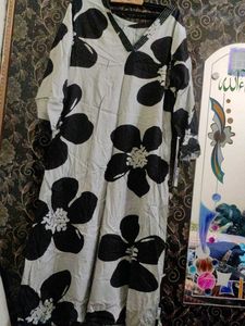 Floral Print Kurta
