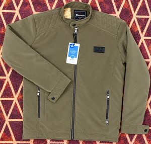 Men's Brown Quilted Jacket