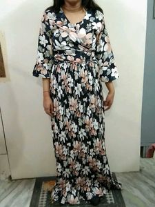 Floral Print Maxi Dress