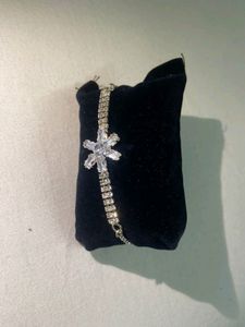 Silver Diamond Bracelet
