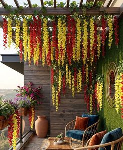 decoration Artificial Hanging Flower Garland