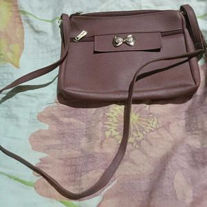 Combo   Stylish Grey Crossbody Bag