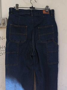 Women's Dark Wash Wide Leg Jeans