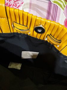 Stylish Mustard Yellow Bucket Bag