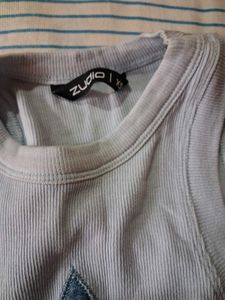 Light Blue GTG Star Graphic Tank Top