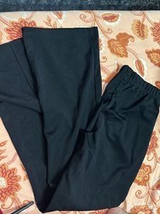 Korean Classy Full Length Flared Trouser