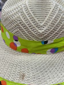 Printed Beach Coverup Kaftan With Free Jute Hat