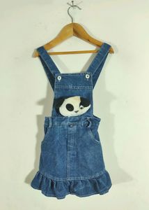 Blue Dungaree ( Girls ) | Chest 18| Length 21|