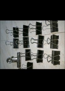 SET OF 15 Binder Clips Assortment