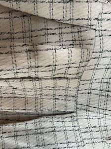 Checked Tweed Skirt with Built in Shorts