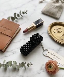 lipbalm cover keychain