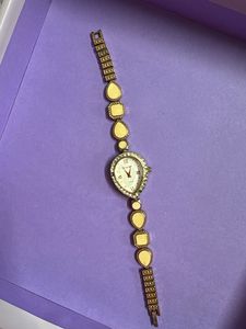 Elegant Fashion Watch with Embellishments
