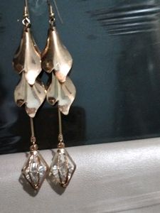 Long Golden Colour Earings