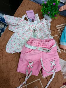 Brand New Cod Set For Babygirl Size 9 To 12 Month