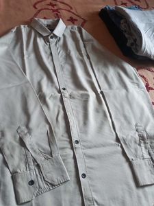 Men's Casual Grey Shirt