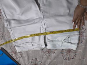 Classic White  Jeans in 34 Waist
