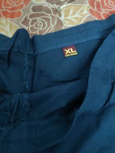 yellow &amp; blue sharara set XL size