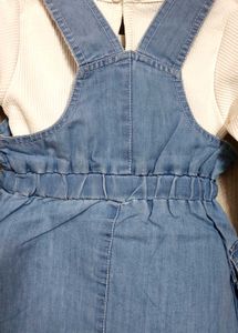 denim jumpsuit for baby girl