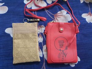 Cute mobile Sling Bags combo
